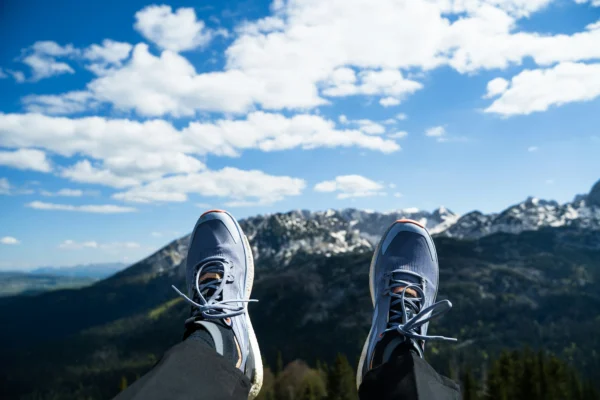 Paire de chaussures de randonnée